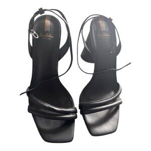 Sam Edelman Black Wrap Heels